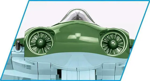 Alt view image 4 of 6 - COBI HC WWII Horten Ho 229 Military Aircraft Construction Blocks Kit, 953 Pieces