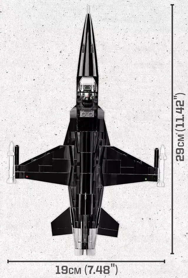 Alt view image 4 of 7 - COBI Top Gun MiG-28 Fighter Antagonistic Aircraft, Toys for Kids, 332 Pieces
