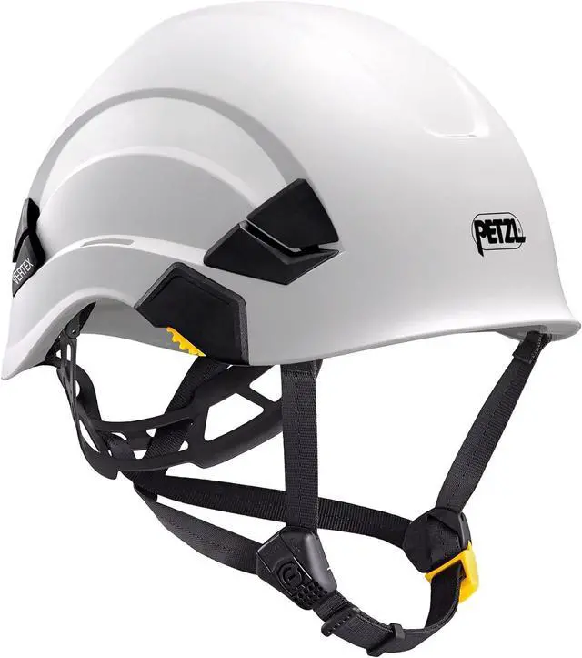 Main image of PETZL Comfortable Vertex Safety Helmet with Chin Strap - White