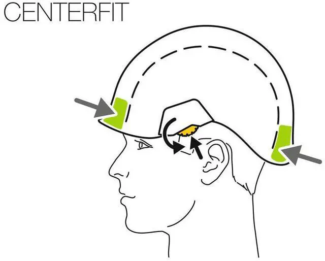 Alt view image 3 of 3 - PETZL A010AA01 Safety Helmet, VERTEX, ABS, 6 Point Ratchet, Type 1, Class E,