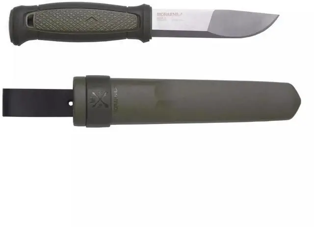 Main image of Morakniv 4.3" Kansbol Fixed Blade Knife with Sandvik Blade - Military Green
