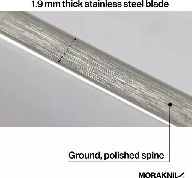 Alt view image 2 of 6 - Morakniv 6.1" Fish Fillet Knife with Sandvik Stainless Steel Blade, Black/Yellow