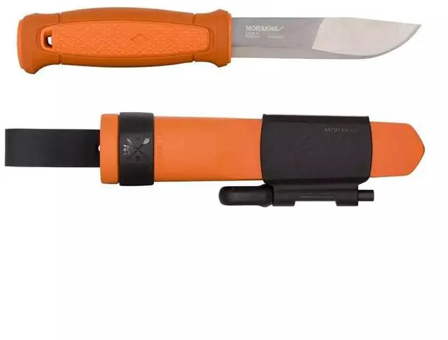 Main image of Morakniv Kansbol Fixed Blade Knife with Sheath and Fire Starter - Burnt Orange