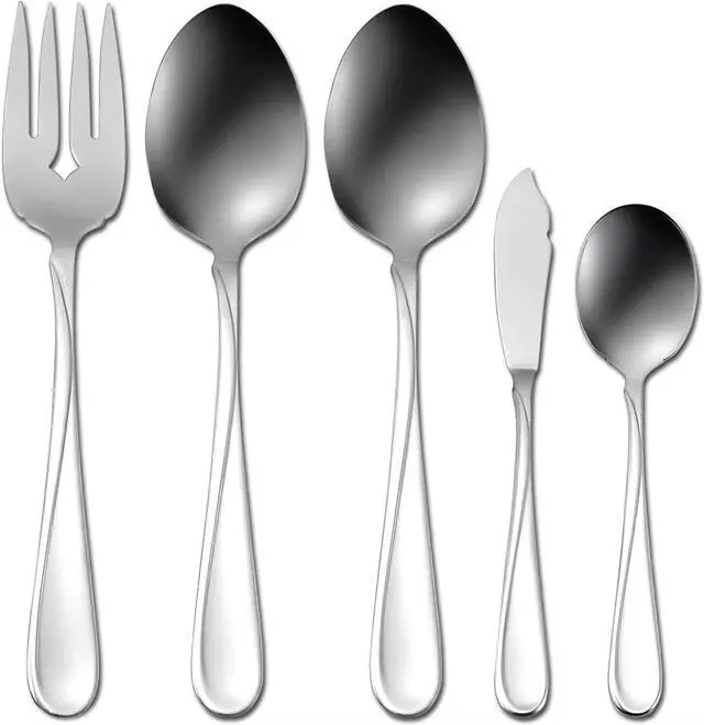 Main image of Oneida Flight 45-Piece Stainless-Steel Flatware Set, Service for 8 (2865045A)