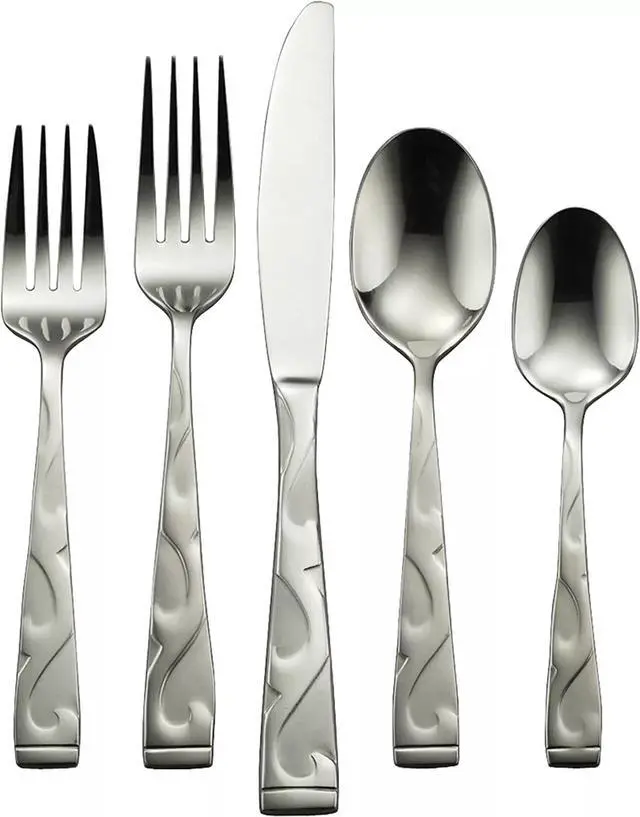 Main image of Oneida B340045B Tuscany 45-Piece Flatware Set, Service for 8