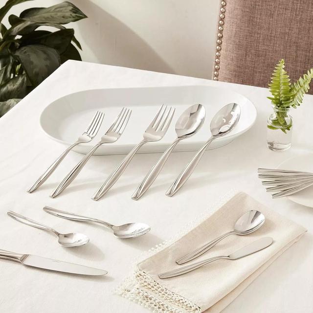 Alt view image 4 of 5 - Oneida Camlynn 53-Piece Flatware Set, Service for 8, Silver