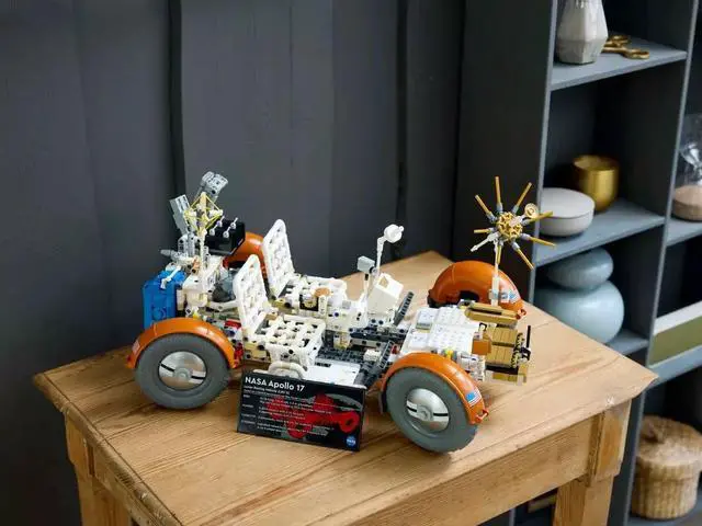 Alt view image 3 of 6 - LEGO Lunar Rover from NASA's Apollo Missions Building Set, 1913 Parts, Age 18+