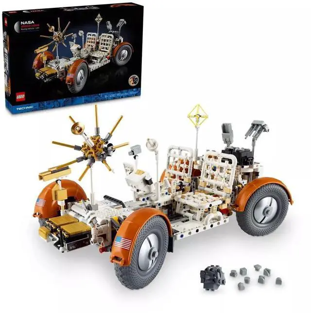 Main image of LEGO Lunar Rover from NASA's Apollo Missions Building Set, 1913 Parts, Age 18+