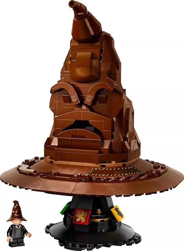 Alt view image 4 of 6 - LEGO 76429 The Talking Magic Sorting Hat Building Set, 561 Parts, Age 18+