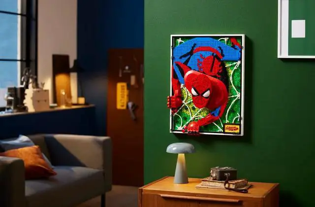 Alt view image 6 of 6 - LEGO ART 31209 THE AMAZING SPIDER-MAN