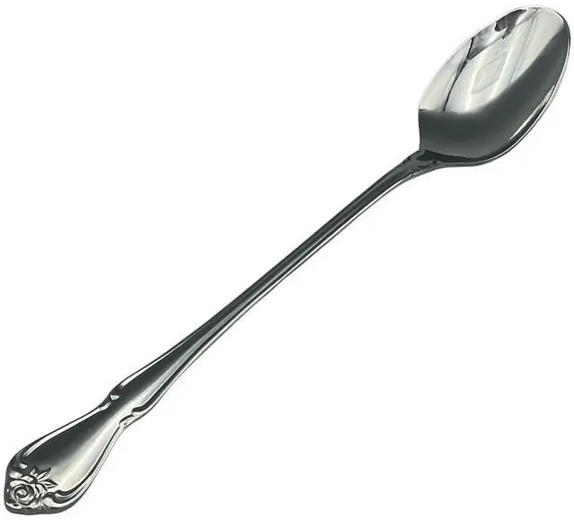 Alt view image 2 of 4 - Oneida Stainless Steel True Rose Iced Tea Spoons, Set of 4, Silver