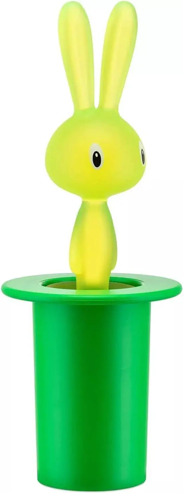 Alt view image 5 of 5 - Alessi Magic Bunny Toothpick Holder, Green