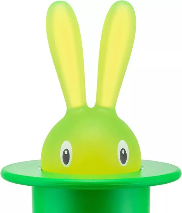 Alt view image 2 of 5 - Alessi Magic Bunny Toothpick Holder, Green
