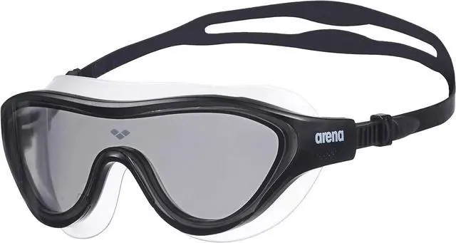 Main image of Arena Unisex The One Mask, Comfortable Fit & w/proof Googles, Smoke/Black/Black