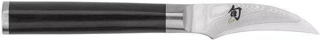 Main image of Shun Classic 2.5" Bird's Beak Paring Knife with D-Shaped Pakkawood Handle, Ebony