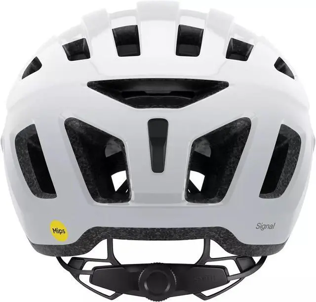 Alt view image 6 of 7 - Smith Unisex Adjustable & Lightweight Signal MIPS Helmet - White, Large