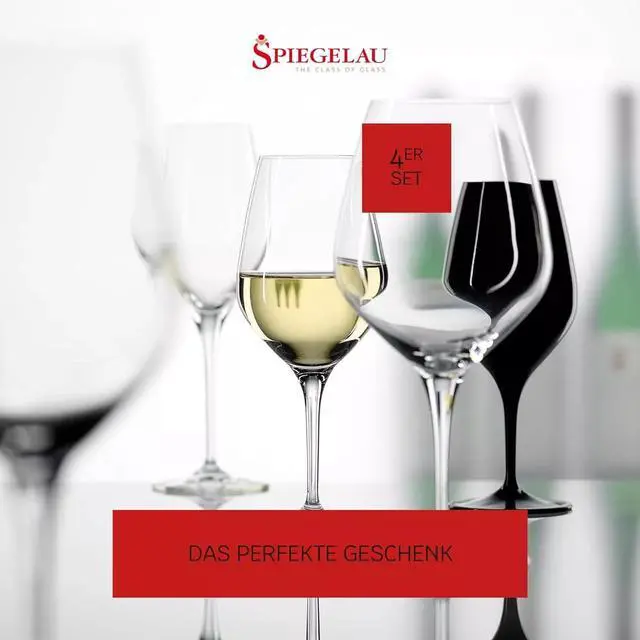 Alt view image 2 of 6 - Spiegelau 4-Pack Authentis White Wine Glasses, Dishwasher Safe - Clear