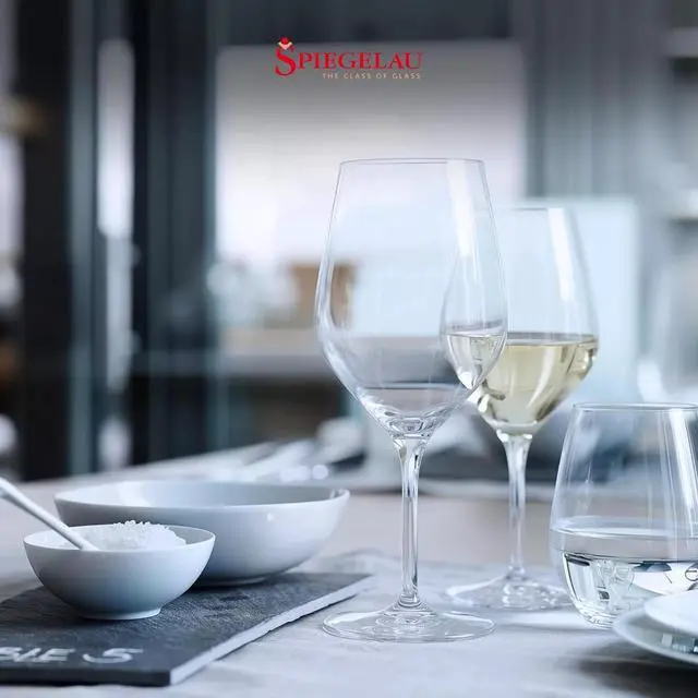 Alt view image 4 of 6 - Spiegelau 4-Pack Authentis White Wine Glasses, Dishwasher Safe - Clear