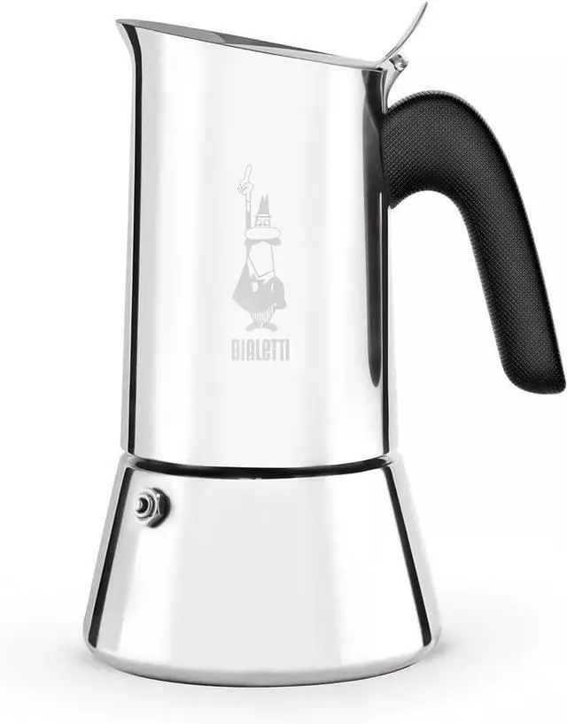 Main image of Bialetti New Venus Induction, Stovetop 4 Cups Coffee Maker, Silver