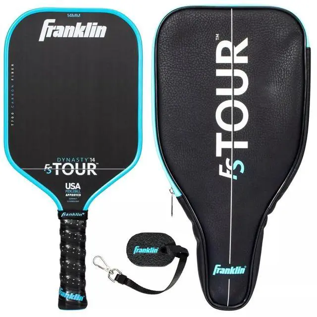 Main image of Franklin Sports FS Tour Series Dynasty 14mm Pickleball Paddle - Blue