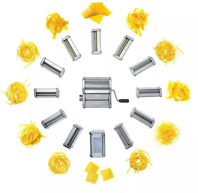 Alt view image 3 of 3 - Marcato Mafaldine Pasta Maker Attachment for Atlas 150, Dough thickness 8mm
