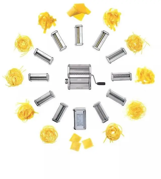 Alt view image 3 of 3 - Marcato Trenette Pasta Maker Attachment Accessories for Atlas 150, Chromed Steel