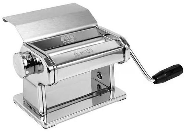 Main image of Marcato Atlas 150 Slide Manual Pasta Machine, Bread Dough, Chrome Steel