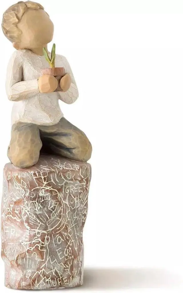 Main image of Willow Tree Something Special Angel Love Nature, Sculpted Hand-Painted Figure