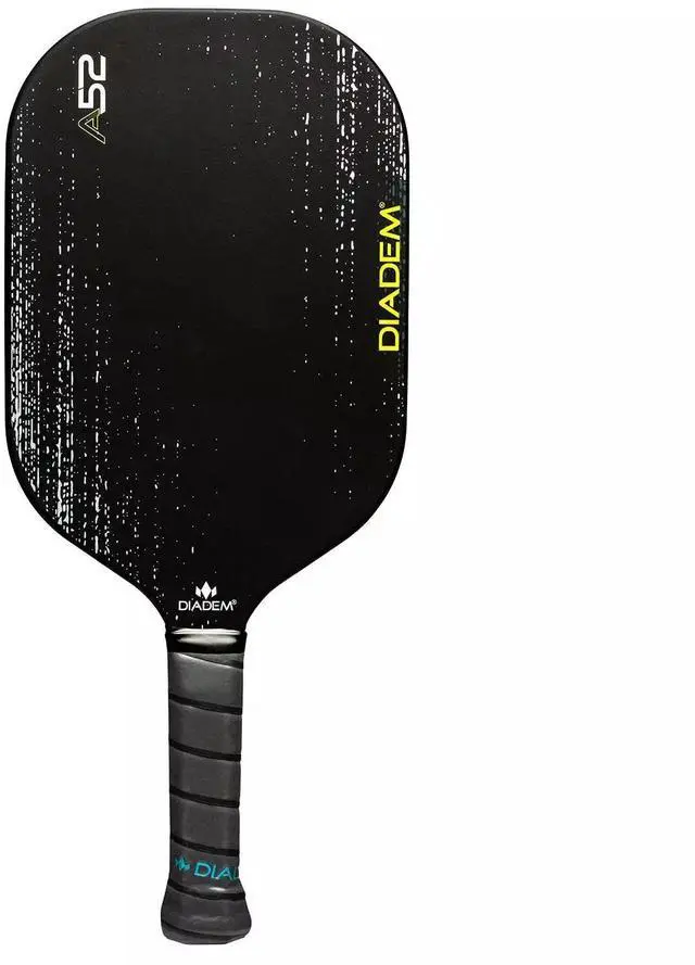 Main image of Diadem Unisex A52 USAPA Approved Carbon Fiber Face Pickleball Paddle, White
