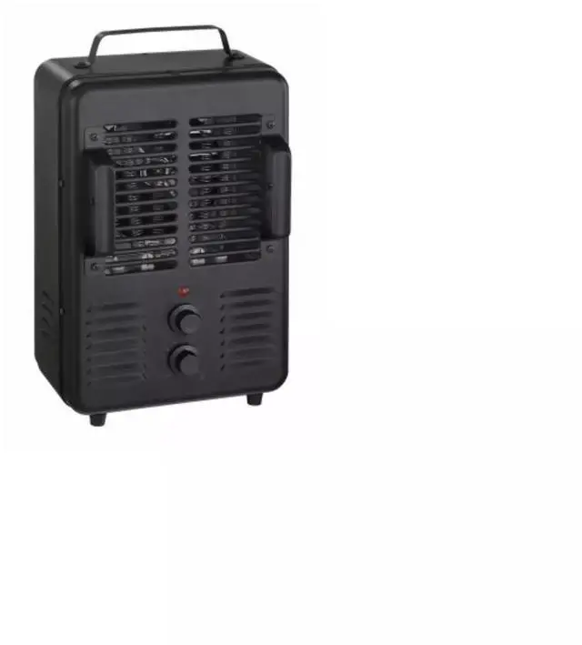 Alt view image 2 of 2 - Geneva Industrial Group Milkhouse Utility Heater Charcoal - Black