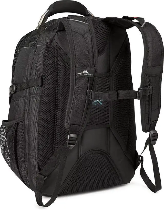 Alt view image 4 of 5 - High Sierra 17" XBT TSA Comfortable & Lightweight Laptop Backpack, Black
