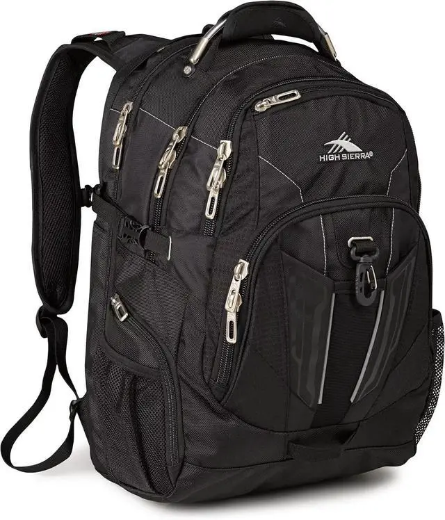 Main image of High Sierra 17" XBT TSA Comfortable & Lightweight Laptop Backpack, Black