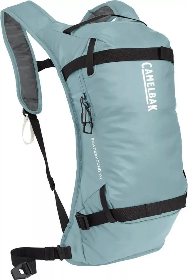 Main image of CamelBak 12-Liter Adjustable Powderhound Hydration Pack, 70oz, Blue Mist/Black