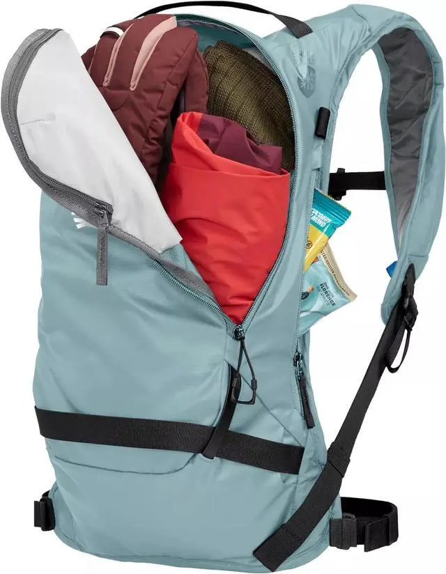 Alt view image 7 of 7 - CamelBak 12-Liter Adjustable Powderhound Hydration Pack, 70oz, Blue Mist/Black