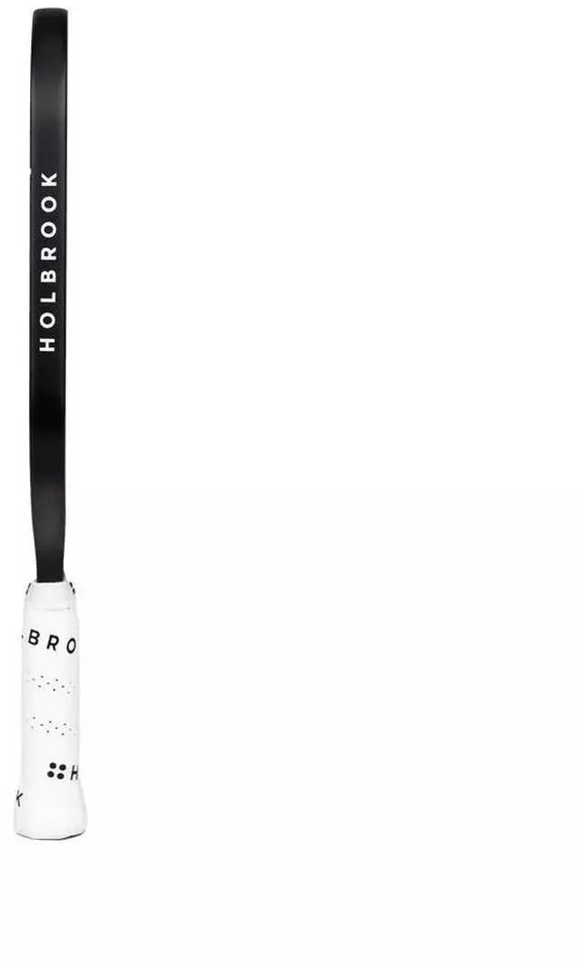 Alt view image 7 of 7 - Holbrook Pickleball Aero Series Carbon Fiber Pickleball Paddle, 16mm, Black/White