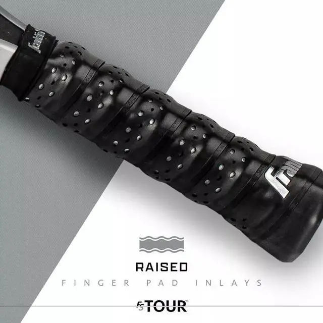 Alt view image 5 of 6 - Franklin Sports Pro 16mm FS Tour Series Carbon Fiber Pickleball Paddles, Gray