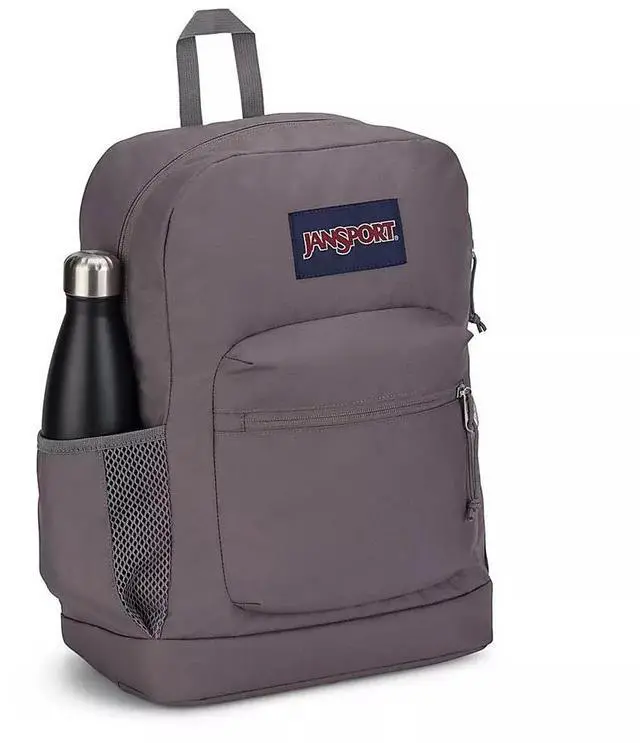 Alt view image 2 of 6 - JanSport Cross Town Plus Comfortable Backpack for 15-Inch Laptop, Graphite Grey