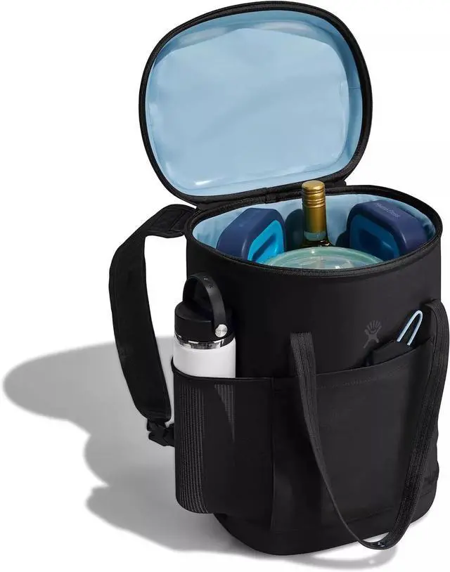 Alt view image 2 of 4 - Hydro Flask 20-Liter Carry Out Soft Travel Cooler Pack, Travel Bag, Black
