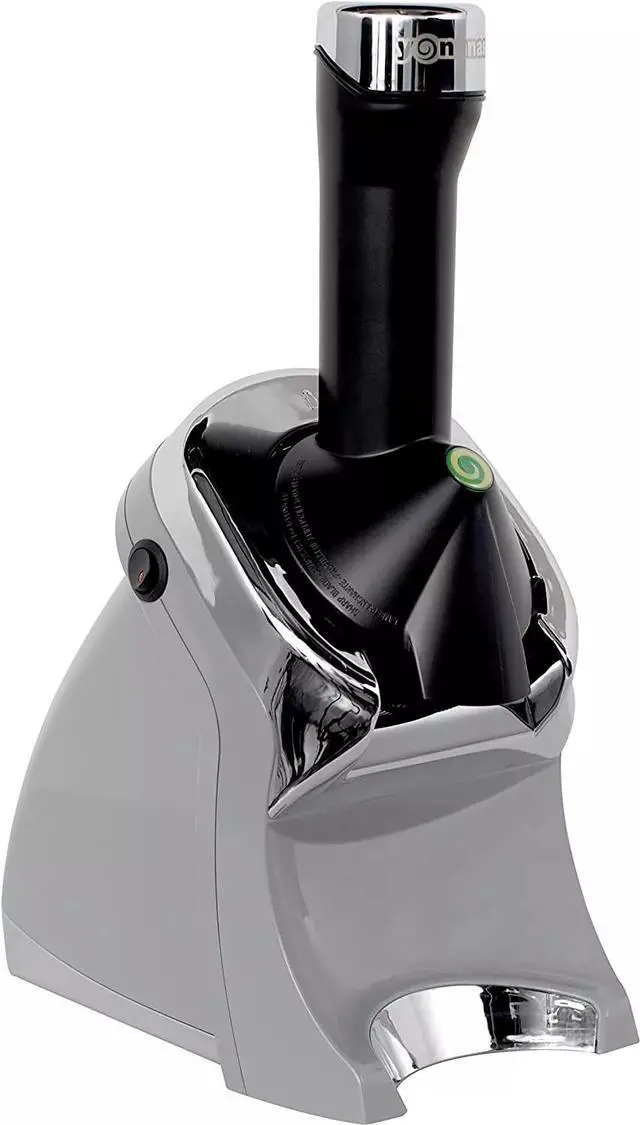 Main image of Yonanas Deluxe Frozen Fruit Soft Serve Non-Dairy Dessert Maker, 200 Watts, Gray