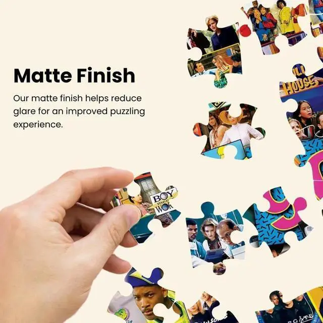 Alt view image 3 of 5 - Masterpieces TV Time - 2000's Shows 1000 Piece Jigsaw Puzzle for Kids & Adults