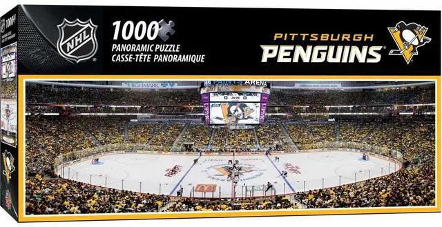 Main image of Masterpieces 1000 Pcs Pittsburgh Penguins Panoramic Jigsaw Puzzle for Kids & Adults
