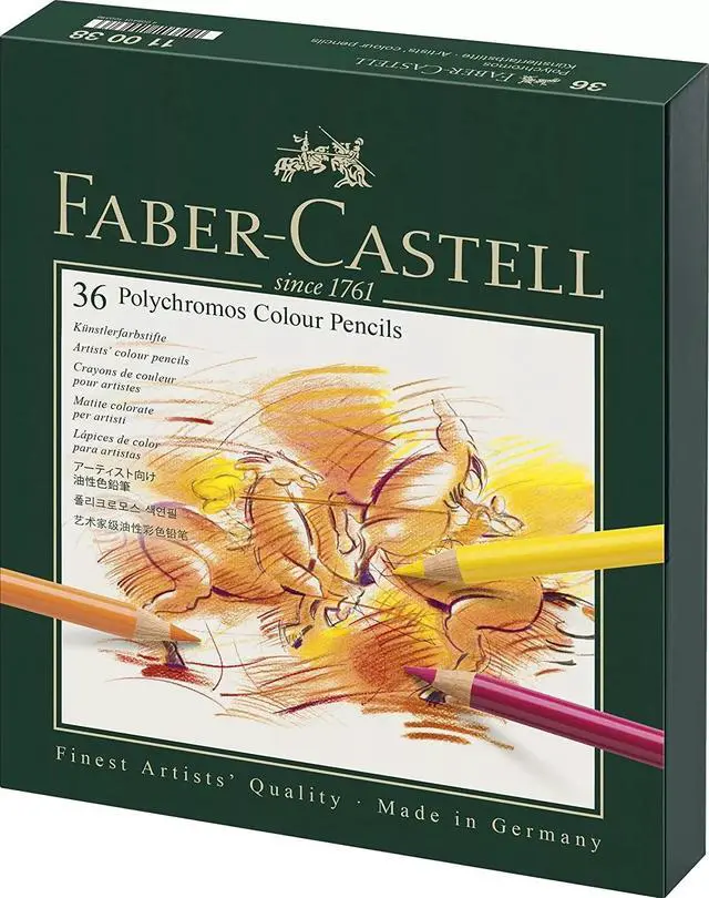 Alt view image 2 of 3 - FABER CASTELL Gift Box 36 Polychromos Colored Pencils