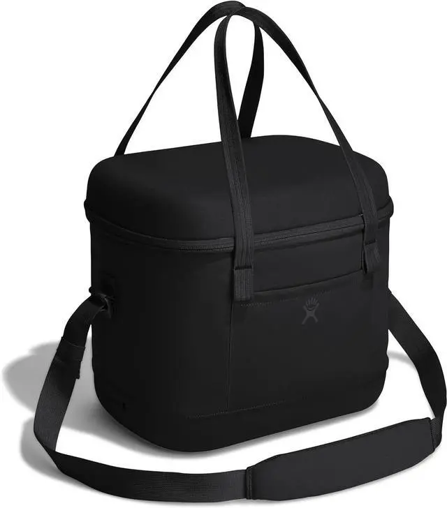 Alt view image 2 of 5 - Hydro Flask 20-Liter Carry Out Adjustable Soft Insulated Cooler, Black