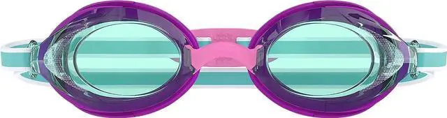 Alt view image 3 of 3 - Speedo Women's Vanquisher 3.0 Anti-Fog Swimming Goggles, Light Blue