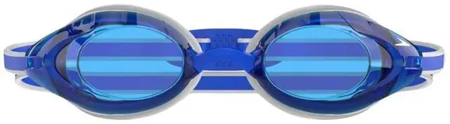Alt view image 3 of 5 - Speedo Vanquisher 3.0 Anti-Fog Swimming Slide & Lock Nose Bridge Goggles, Blue