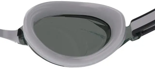 Alt view image 4 of 5 - Speedo Junior Vanquisher 3.0 Swimming Slide & Lock Nose Bridge Goggle, Gray