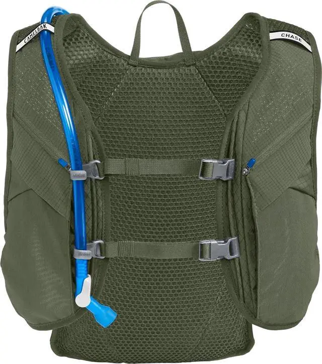 Alt view image 3 of 6 - CamelBak Chase Adventure 8 Lightweight Hydration Vest 70oz Pack, Dusty Olive
