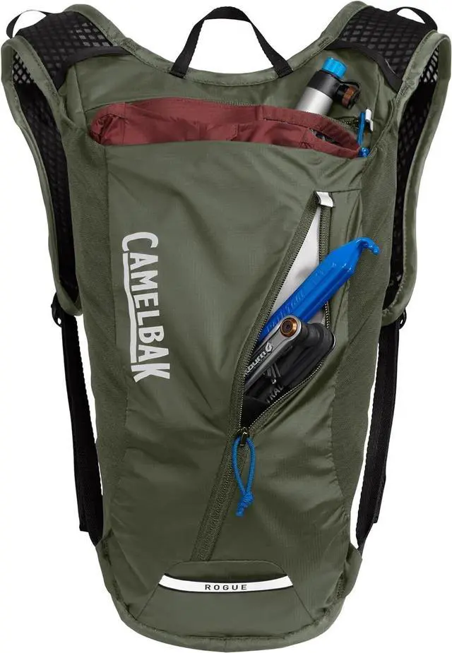 Alt view image 2 of 5 - CamelBak Unisex Rogue Lightweight and Durable 7L Hydration Backpack, Dusty Olive
