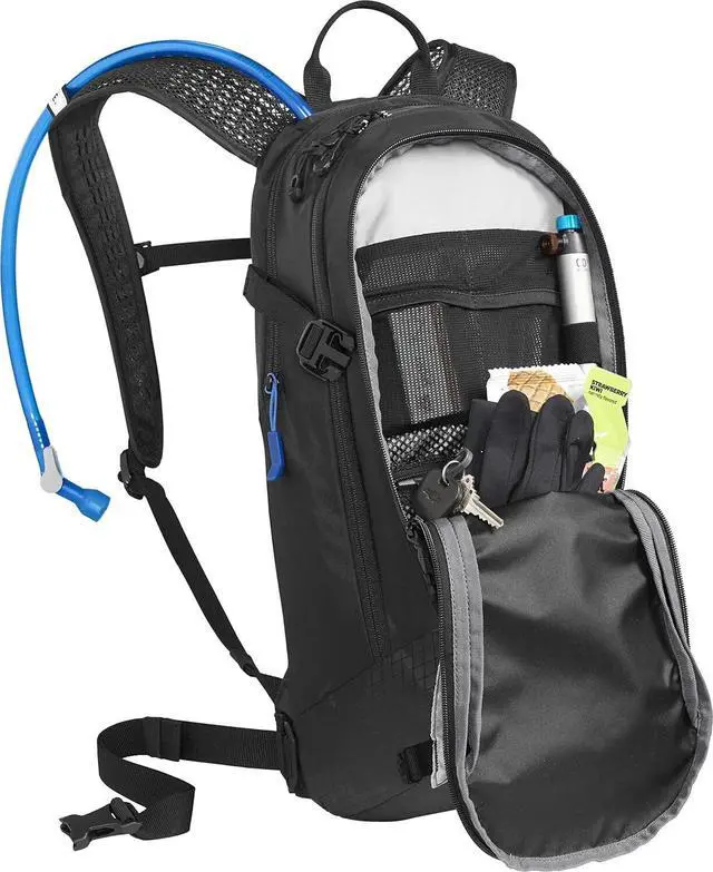 Alt view image 5 of 6 - CamelBak M.U.L.E. 12L Mountain Biking Lightweight Hydration Backpack, Black
