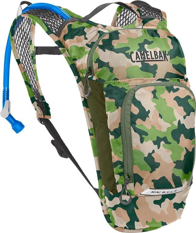 Main image of CamelBak Kids Mini M.U.L.E. 50oz Lightweight Hydration Pack, Camo